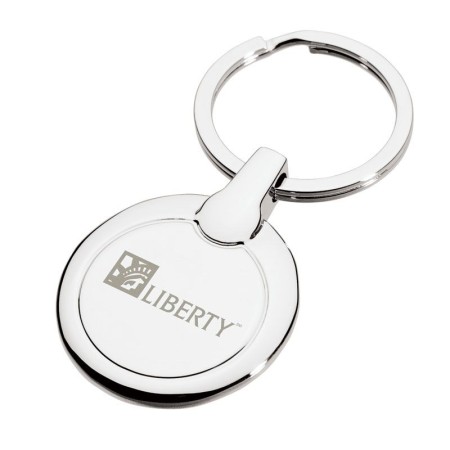 CHROME KEYRING