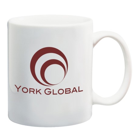 BUDGET 11 oz. WHITE MUG