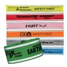 NYLON REFLECTIVE SNAP BAND BRACELET