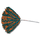POMS WITH 12" STICK