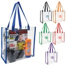CLEAR GAME TOTE 12" x 12" X 6"