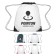 CLEAR DRAWSTRING BACKPACK 14"W X 17"H